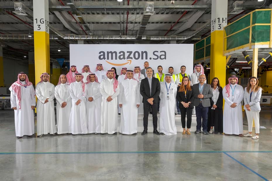 Amazon Saudi Riyadh Fulfillment Center Inauguration Image credit Amazon